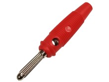 Samostatný banánek 16A, červený - HIRSCHMANN BUELA20KROT