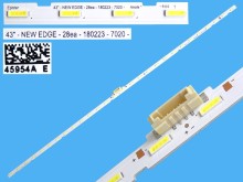 LED podsvit EDGE 462mm pro Samsung 43NU a 43RU - Sada 2 kusy