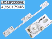 LED podsvícení 208mm pro LCD TV 32" - 3DLED, KONKA LED32F2300NE