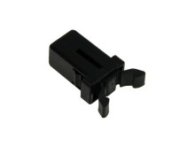 Univerzální aretační zámek dvířek pro CD, TV a monitory - černý