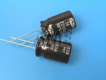 2200uF 16V 105°C Samwha RD Elektrolytický Kondenzátor
