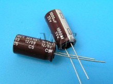 Kondenzátor elektrolytický 1000uF/25V 105°C Yageo SEK