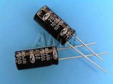 Kondenzátor elektrolytický 1000uF/25V 105°C Samwha RD