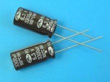 Samwha RD 3300uF/6,3V elektrolytický kondenzátor 105°C