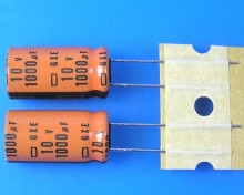 Kondenzátor elektrolytický 1000uF/10V 125°C Nippon GXE