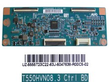 LCD T-CON modul T550HVN08.3 a TCON board UZ-5555T23C22