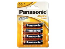 Panasonic Lasting Power Alkaline AA Baterie LR6APB/4BP - 4ks
