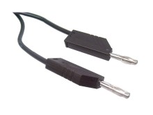 Měřicí šňůra banánek 10A ML100 HIRSCHMANN 934062100 - černá