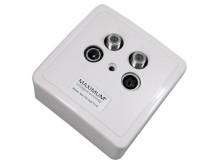 Anténní zásuvka Maximum MX-700 2xSAT/TV/RADIO