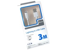 USB Kabel A - Apple Lightning 8 pin 3,0m