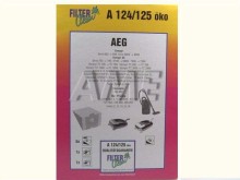 Sáčky do vysavače AEG A124-OKO / 125-OKO - Sada 5 kusů s motorem a mikro filtrem