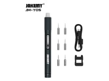 Aku šroubovák Jakemy JM-Y05 s USB-C nabíjením a 6 bity