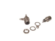 CINCH Konektor Panelová Samice Černá