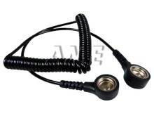 Propojovací vodič ESD kroucený s patentkou 10mm ELME 1,5m