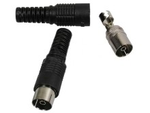 Anténní IEC Konektor Kabelový Přímý Samice