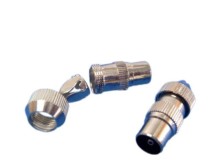 IEC Konektor Kabelový Přímý Samec 2