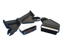 SCART konektor samec 21 pinů na kabel