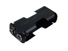 Pouzdro na baterie 2x AA s vývodem 6F22