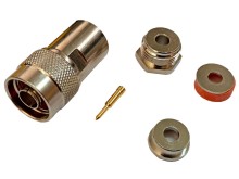 Konektor N letovací 5mm - samec