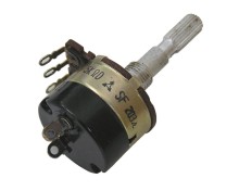 Mono otočný potenciometr 5kΩ s vypínačem a drážkovanou hřídelí 6 x 23mm