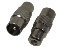 Redukce konektoru IEC na CINCH samec/samice