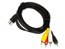 DIN Kabel s 4xCINCH 1.5m - Stereofonní