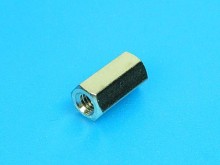 Kovový distanční sloupek šestihranný M3 - vnitřní závit, 10mm