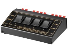 Přepínač čtyř párů reprosoustav EDC 2-0845