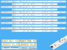 LED podsvit sada Philips 500TT67V2 + 500TT68V2 - 12 pásků pro LCD TV