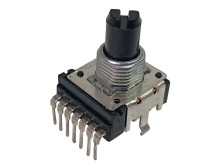 Potenciometr stereo otočný 50kΩ B č.33