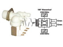 Univerzální dvojcestný napouštěcí ventil 180°