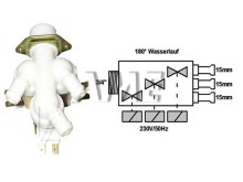 Univerzální trojcestný napouštěcí ventil 3/4"