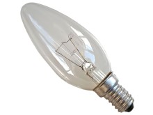 Žárovka E14 40W / 230V - Průmyslová Svíčková Žárovka