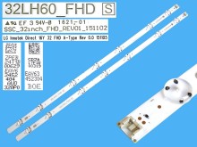 Sada LED podsvícení LG AGF79044702 - 2 pásky 615mm