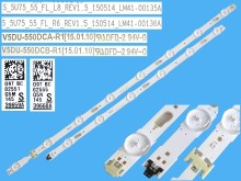 Sada LED podsvícení 1128mm pro Samsung BN96-39659A a BN96-39660A