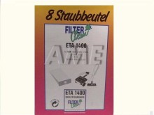 Sáčky do vysavače ETA 1400, 3400, 7400 - Sada 8 kusů