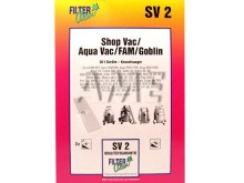 Sáčky do vysavače Aqua Vac, FAM, Goblin - SV2, 3ks + 1ks micro filtr