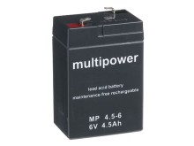 Olověný akumulátor 6V 4,5Ah MP4.5-6 Multipower