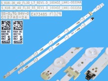 Sada LED podsvitu 1003mm pro Samsung BN96-40632A a BN96-40633A