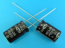 Kondenzátor elektrolytický 1500uF/10V 105°C Samwha RD