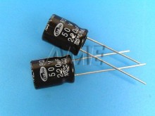 220uF/50V - 105°C Elektrolytický Kondenzátor Samwha RD