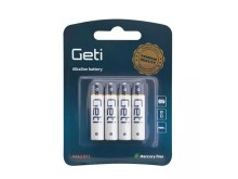 Geti Alkalické Baterie AAA LR06 - Balení 4ks