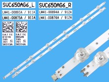 LED podsvit sada Samsung BN96-50313A a BN96-50314A pro 65" panely