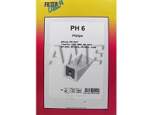 Sáčky do vysavače PHILIPS PH6 - Sada 4 kusů s motorem a mikro filtrem