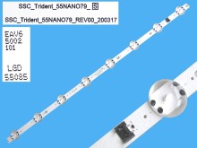 LED podsvit 582mm pro LCD panely LG 55"