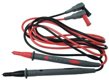 Měřicí šňůry banánek PeakTech TKS4 1000V/10A CAT III, délka 120cm, sada 2ks