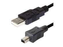 USB Kabel A - Mini USB B, 4 piny, 2m