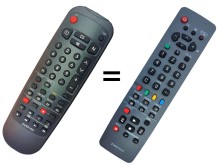 Náhradní dálkový ovladač PANASONIC EUR511300 / EUR511310