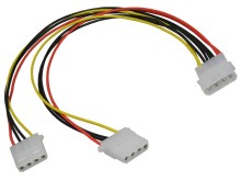 Napájecí kabel 5.25 na 2x5.25 PremiumCord