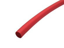Smršťovací bužírka 6.4 / 3.2 mm červená - 1m